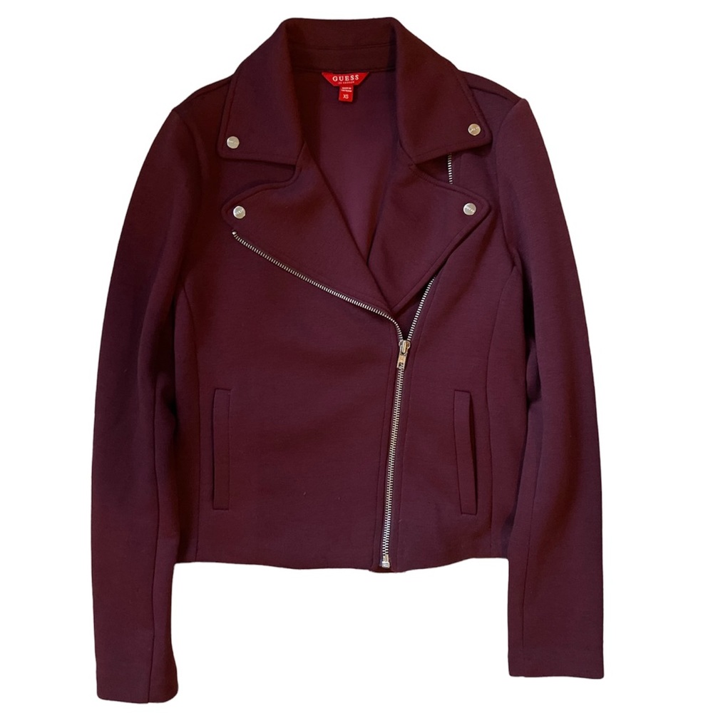 COPY - Guess jersey moto jacket blazer